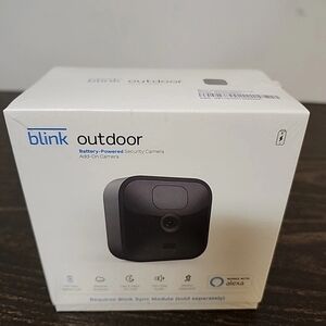 NIB Blink Outdoor Add On Security Camera New
